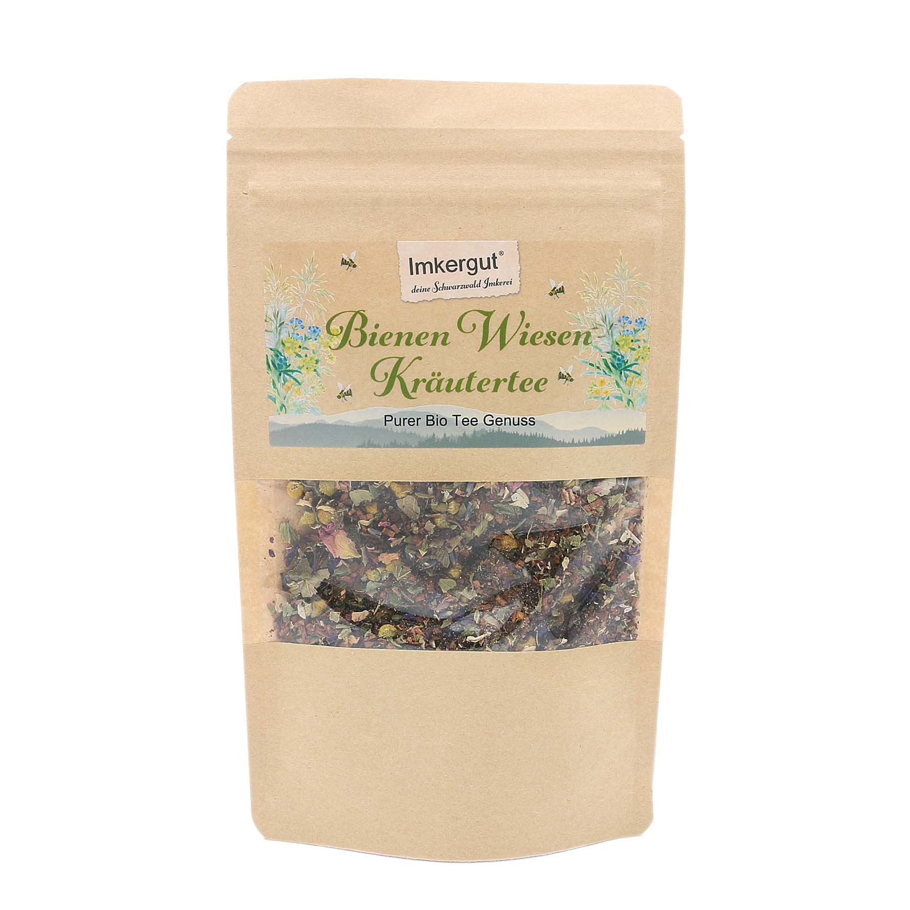 Bienen Wiesen Kräutertee frontal